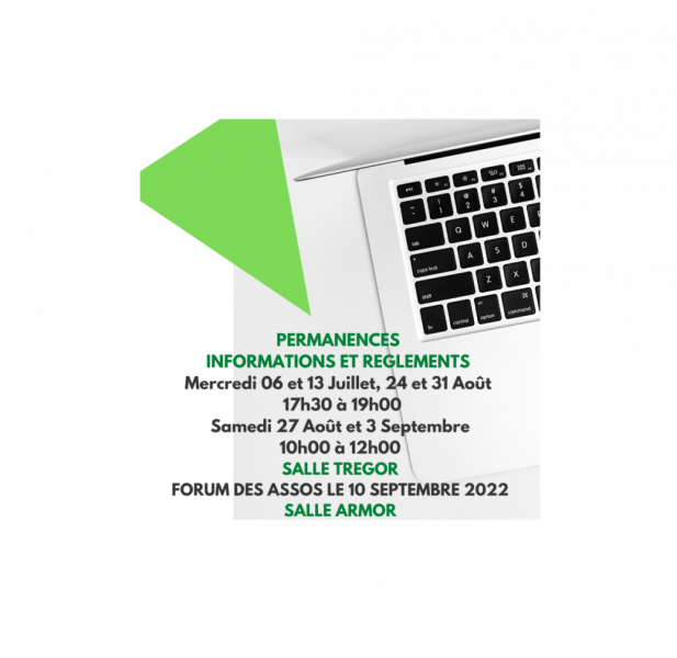 Dates permanences inscriptions et règlements